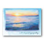 Elegant Sunset Sympathy Cards